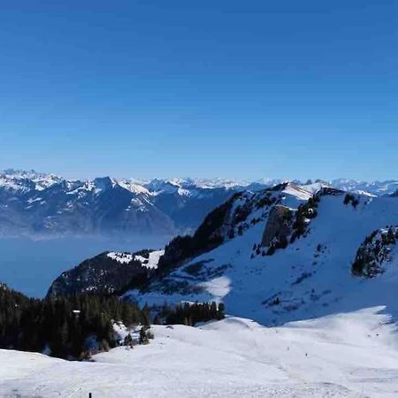 Studio Myrtilles Du Leman Vue Sur Lac Et Montagne Thollon-les-Memises Екстериор снимка